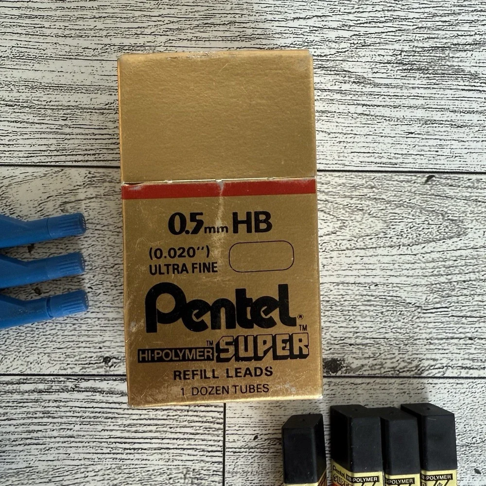 Lead Refills Super Hi Polymer Large Lot 47 Pentel Tubes + 3 Staedtler‎ Tubes